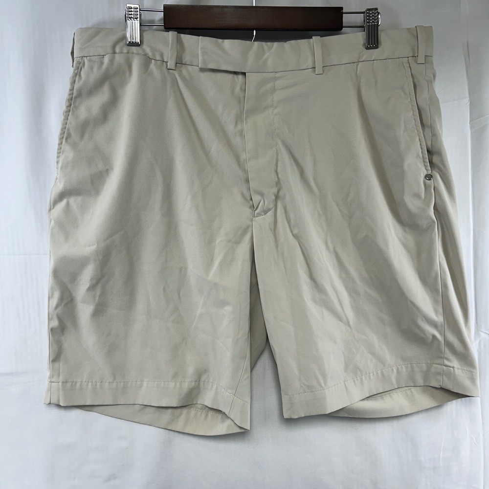 Ralph Lauren RLX Golf Shorts Mens 36 Tan Khaki Technical Performance Logo